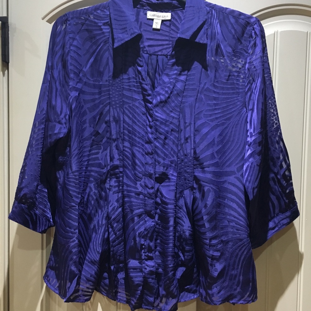 Coldwater Creek blouse NWT